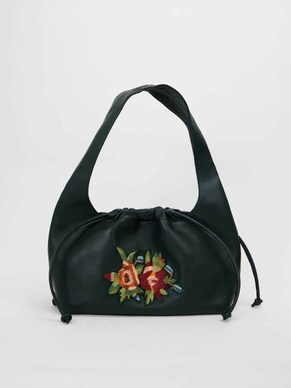 Cord — Embroidered Drawstring Bag