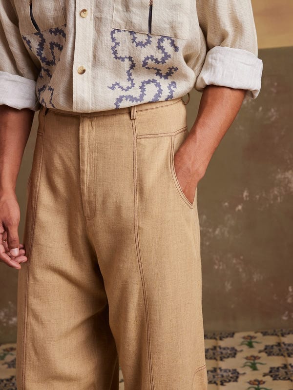 Cord — Top Stitch Pants