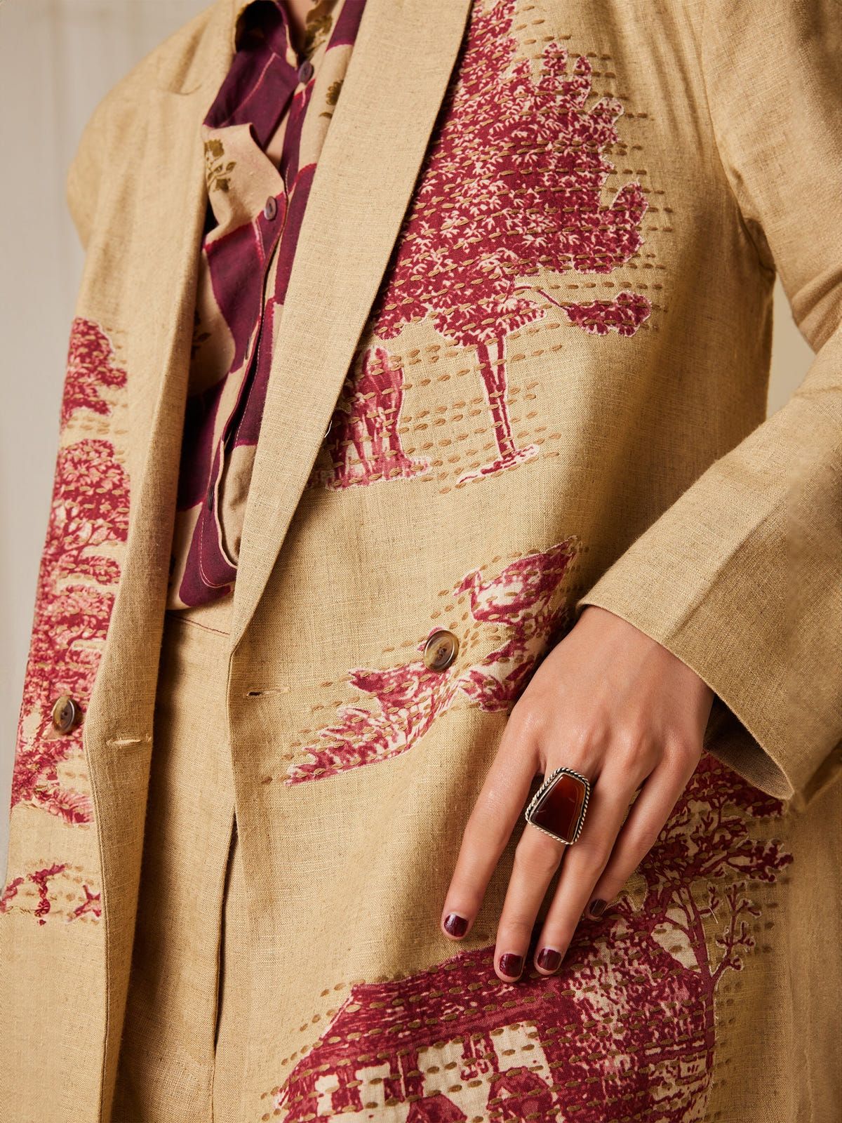Oversized Blazer Set (Set Of 2) - image 12