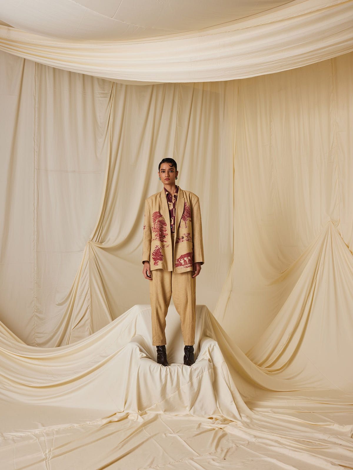 Oversized Blazer Set (Set Of 2) - image 4