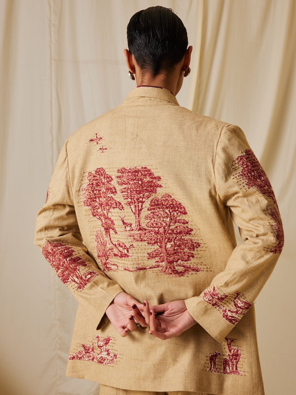 Oversized Blazer Set (Set Of 2) - image 6