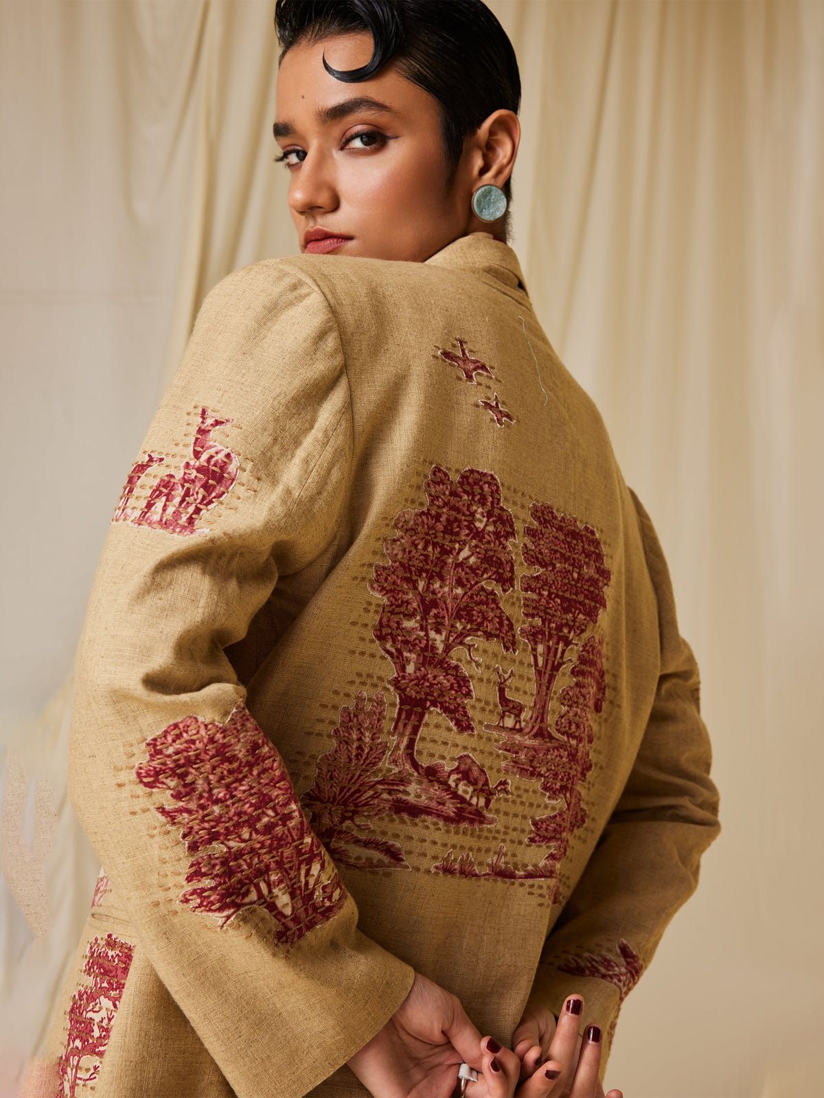 Oversized Blazer Set (Set Of 2) - image 7