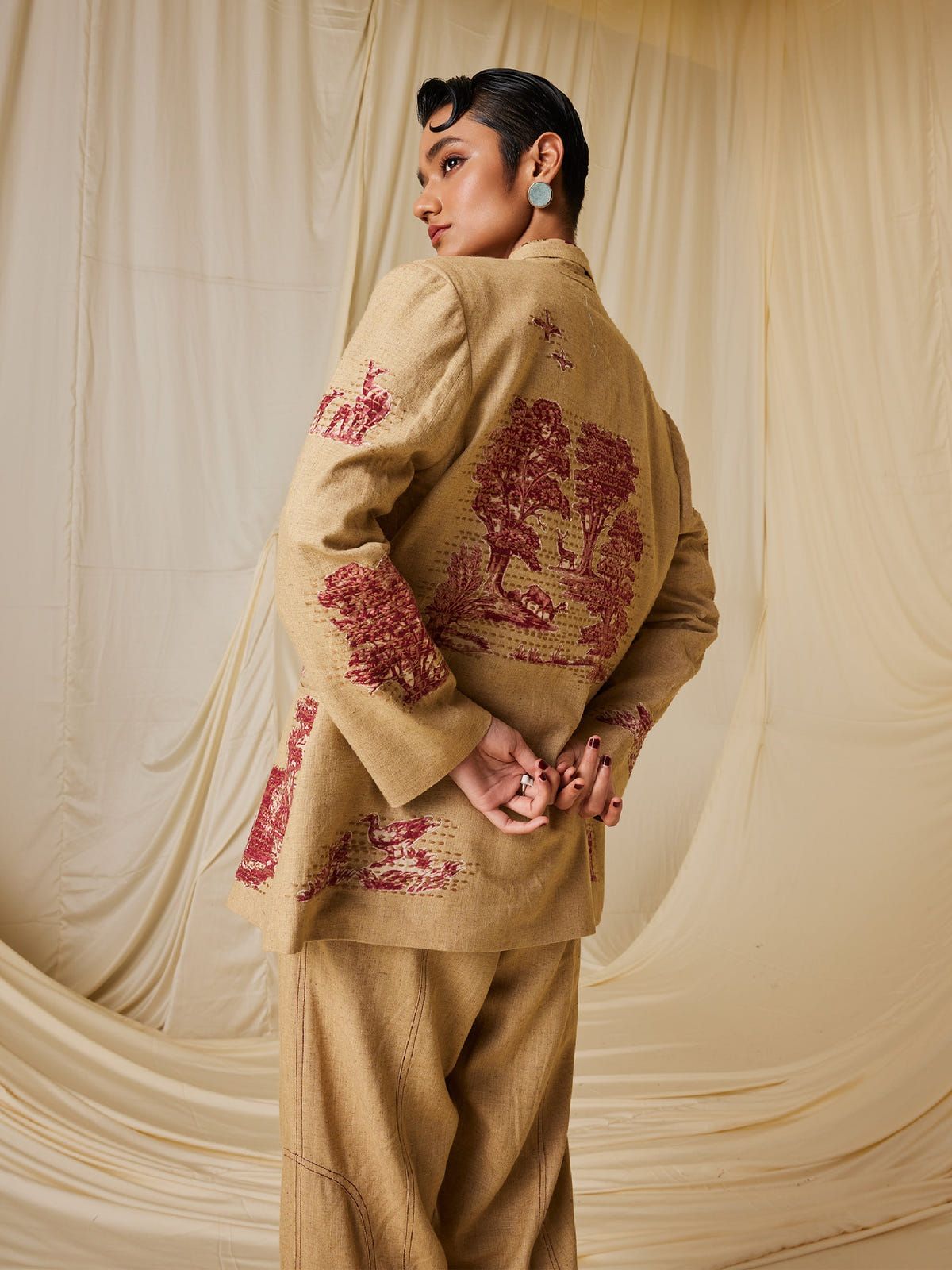 Oversized Blazer Set (Set Of 2) - image 8