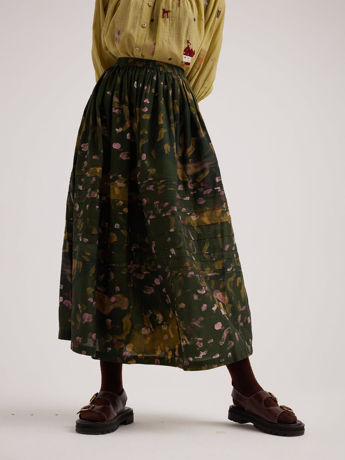 Pintuck Skirt - image 1