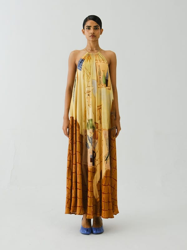 Cord — Circle Long Dress