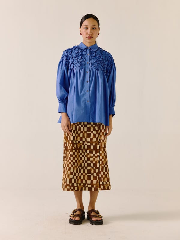 Cord — Smocked Shirt