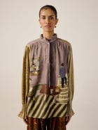 Ruffled Top view 2