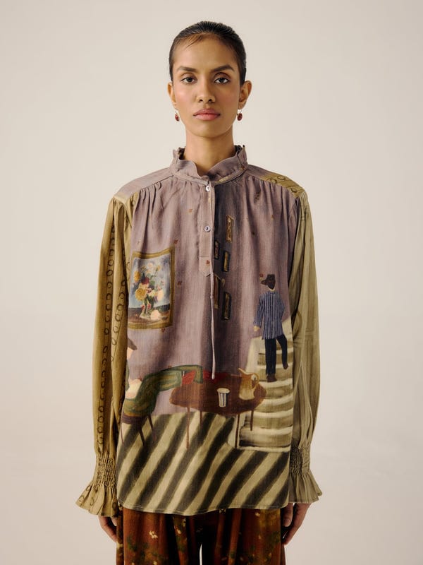 Cord — Ruffled Top