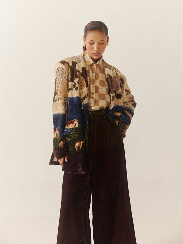 Cord — New Yorker Blazer Set
