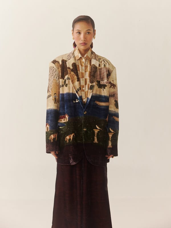 Cord — New Yorker Blazer Set