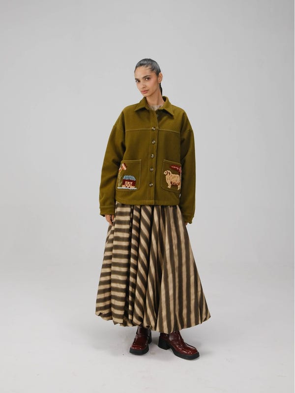 Cord — Balloon Skirt