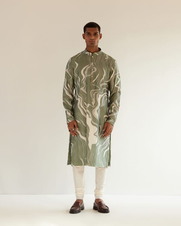 Countrymade India — Infinity Print Kurta