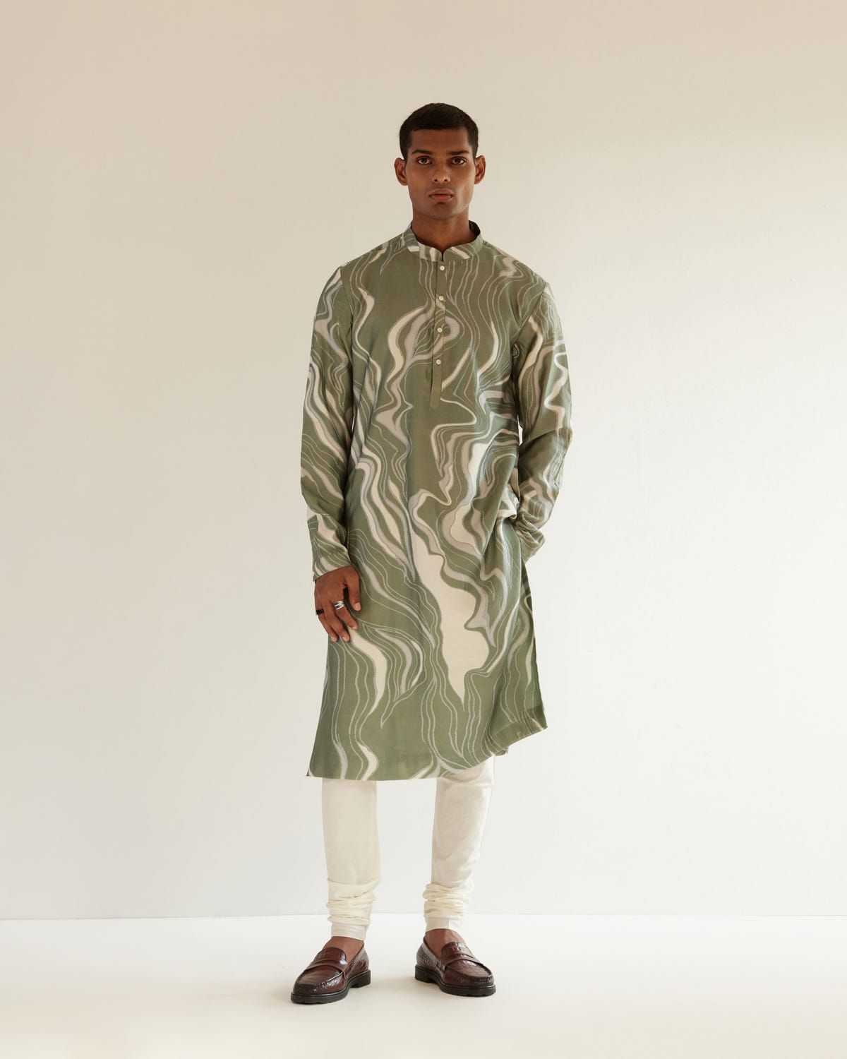 Infinity Print Kurta - image 3