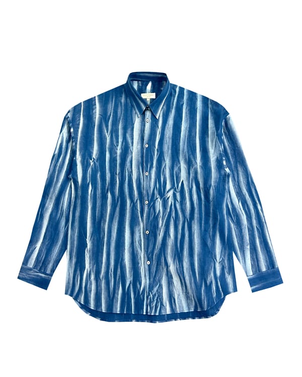 Countrymade India — Wrinkle Crease Batik Shirt