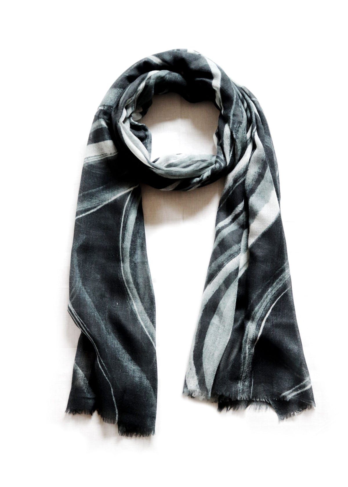 Airborne strokes scarf - image 4