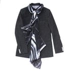 Airborne strokes scarf view 6