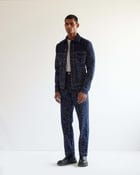 Camo-block Denim Jacket view 4