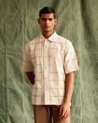 Embroidered Checks Shirt view 1