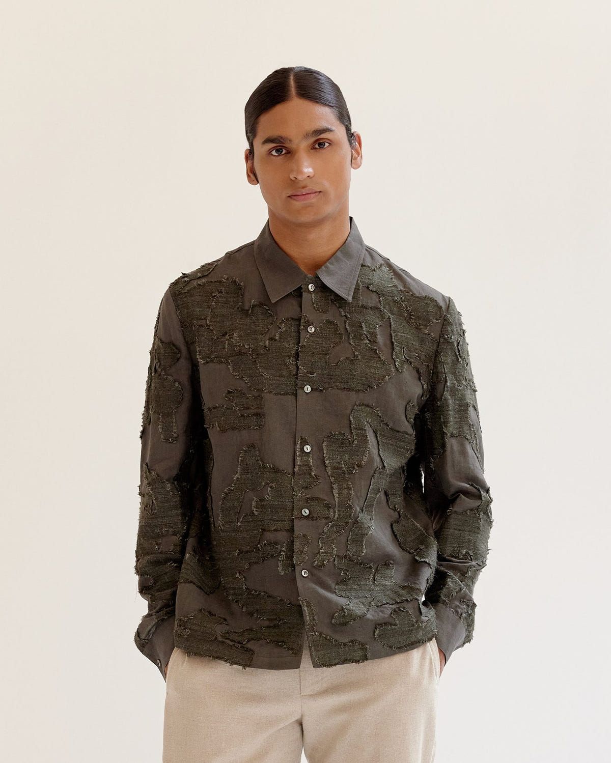 Eroded Camo Overshirt - image 1