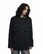 Shredded Collar Field Jacket view 4