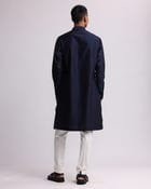 Shadow Camo Placement Kurta Set view 2