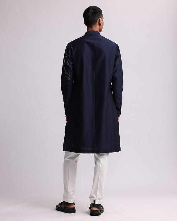 Countrymade India — Shadow Camo Placement Kurta Set