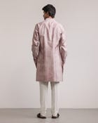 Dust Print Silk Kurta view 2