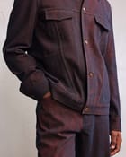 Tarnished denim jacket view 5