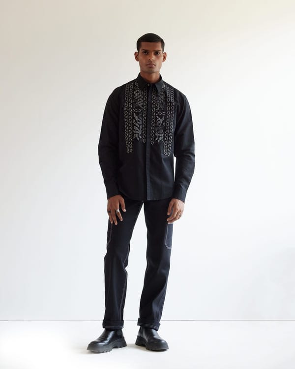 Countrymade India — Asymmetric Yoke Shirt