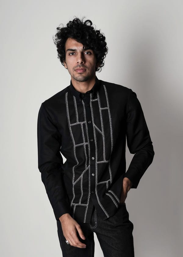 Countrymade India — Hand Embroidered Shirt