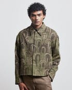FRAY APPLIQUE MULTI ARCH JACKET view 1