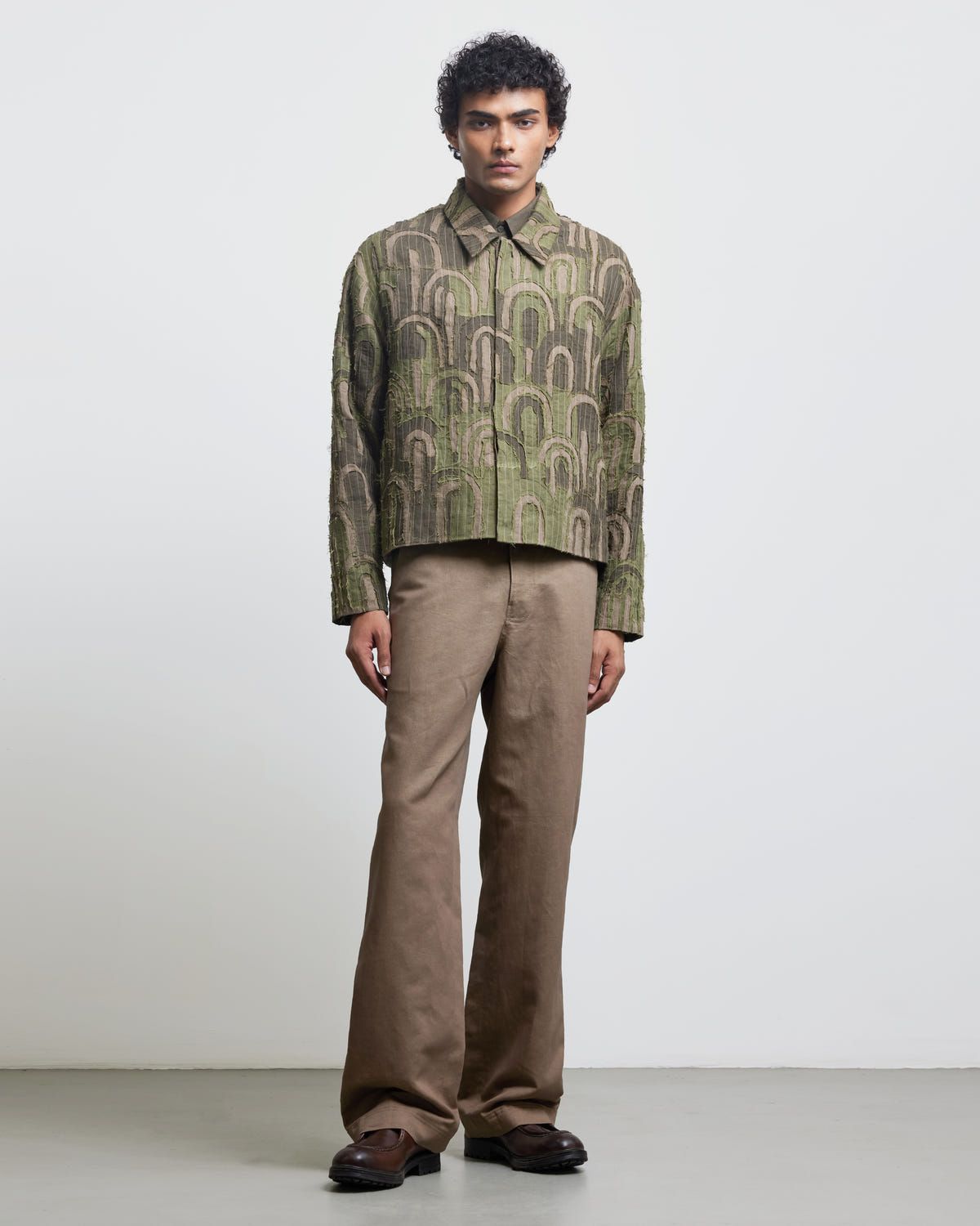 FRAY APPLIQUE MULTI ARCH JACKET - image 3