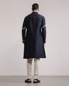 Halo Trail Embroidered Kurta Set view 3