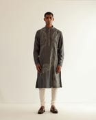 Infinity Embroidered Kurta Set view 2
