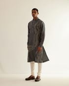 Infinity Embroidered Kurta Set view 3