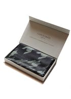 Houndstooth Print Scarf view 1