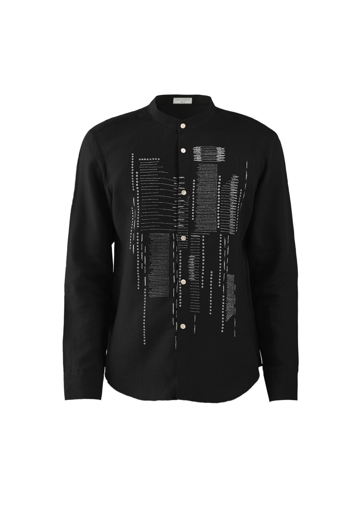 Dots Dash Embroidered Shirt - image 1