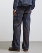 BAUHAUS COATED PATCHWORK DENIM PANTS view 2