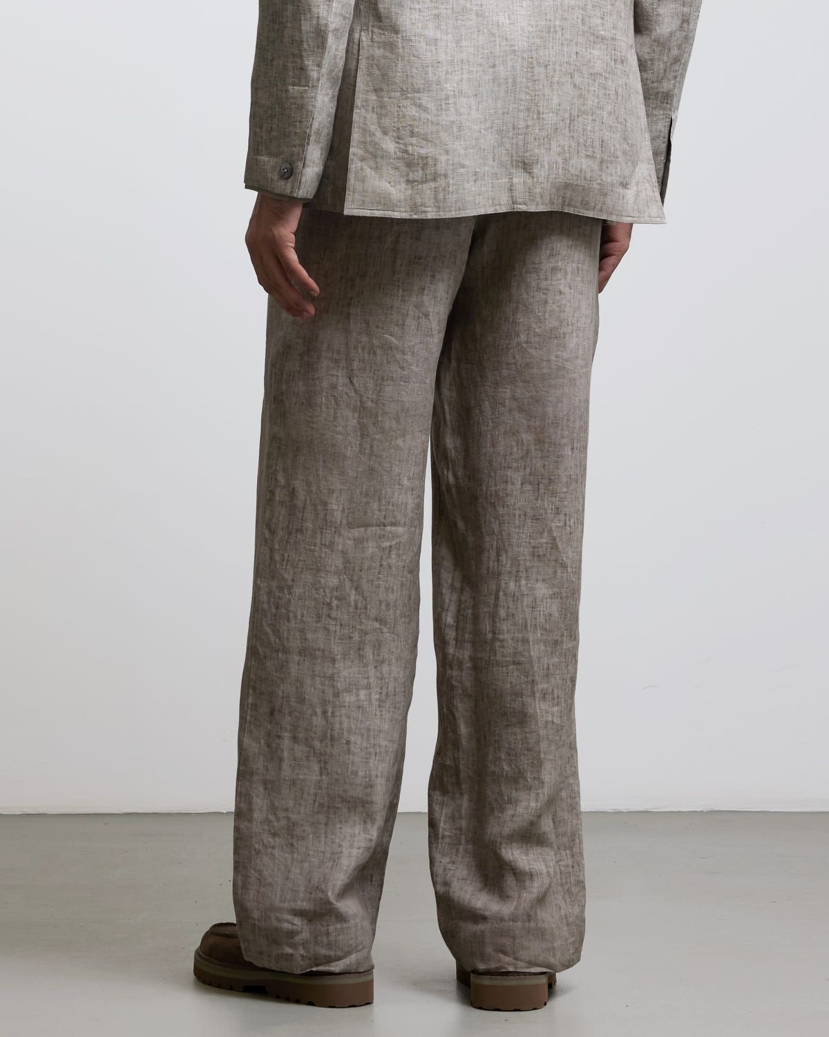 STONE FADED GRAY TROUSERS - image 2