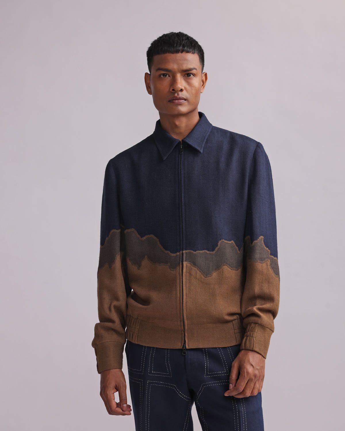 PATCHWORK GRADIENT JACKET - image 3