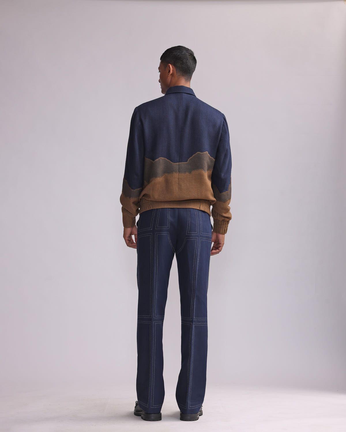PATCHWORK GRADIENT JACKET - image 4