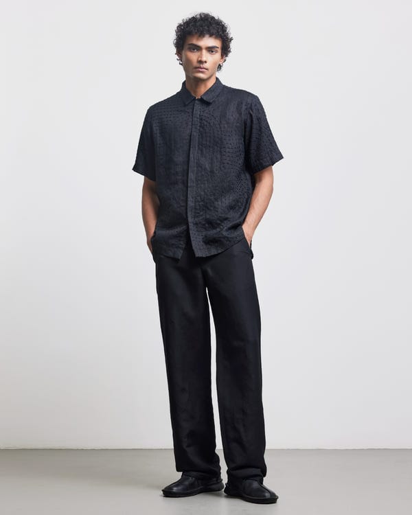 Countrymade India — BAUHAUS KANTHA SHIRT