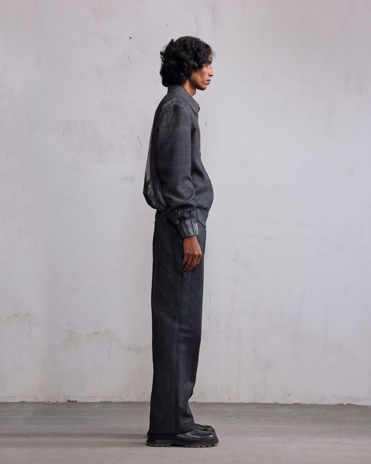 Obscured face bomber jacket - image 5