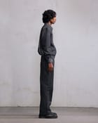 Obscured face bomber jacket view 5