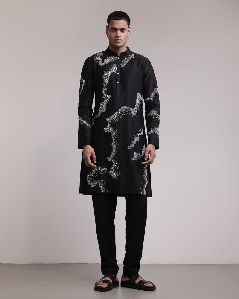 Weathered Canvas Kurta Set