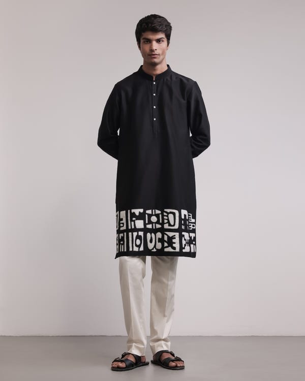 Countrymade India — Urban Fossil Patchwork Kurta Set