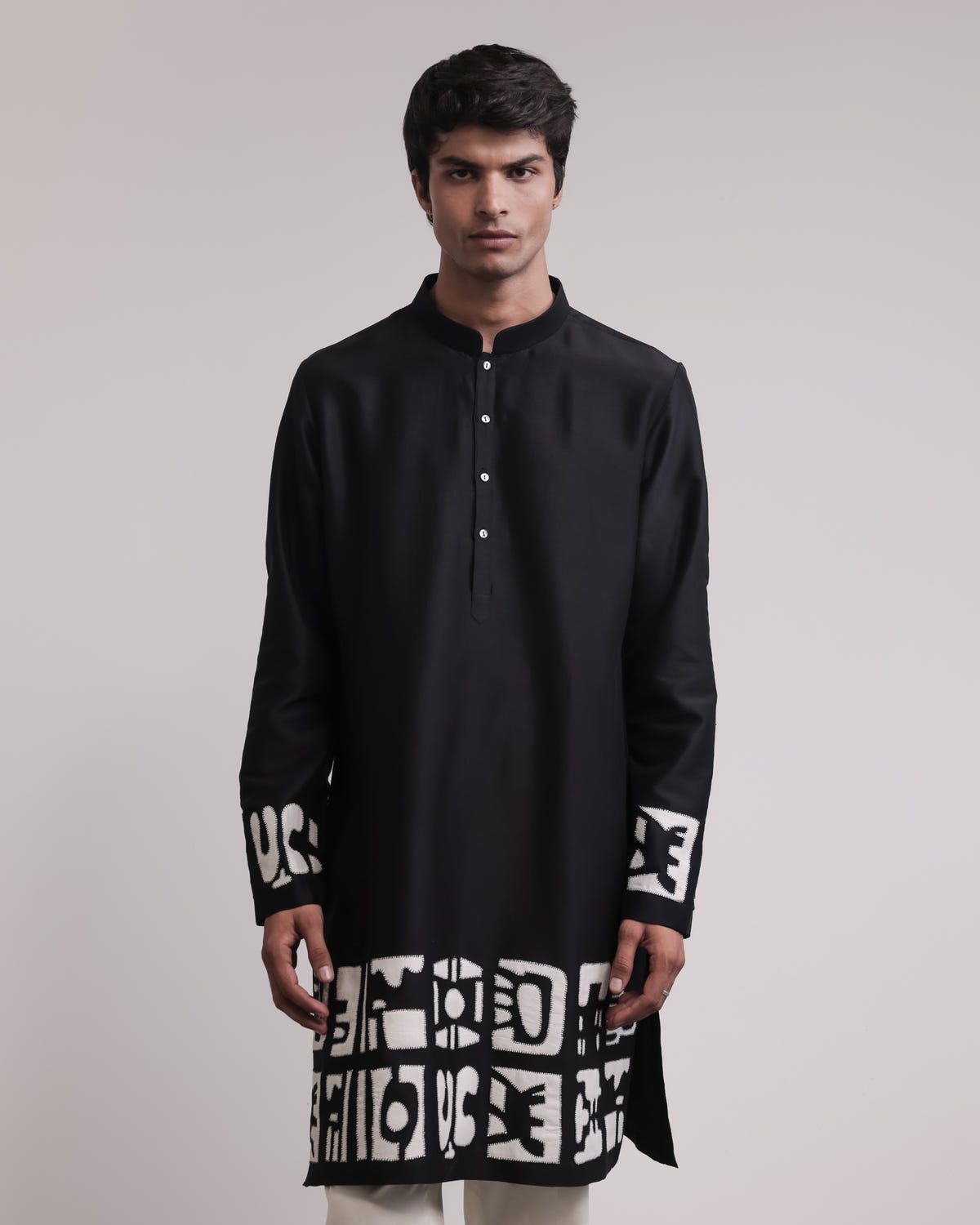 Urban Fossil Patchwork Kurta Set - image 3