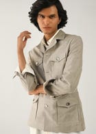 Hemp Safari Jacket view 1