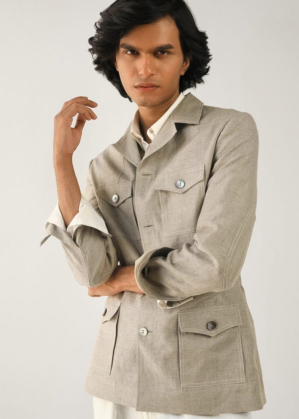Countrymade India — Hemp Safari Jacket