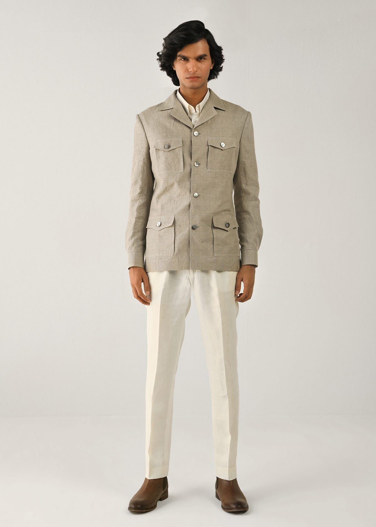 Hemp Safari Jacket - image 3